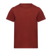 Korte Level T T-shirt Rick Owens , Red , Heren