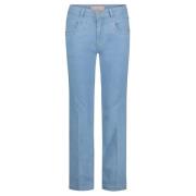 Lichtblauwe Straight Jeans voor Vrouwen Parami , Blue , Dames