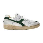 Retro-geïnspireerde B.560 Used Sneakers Diadora , Green , Unisex