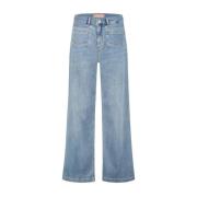 Vintage Wide Jeans Parami , Blue , Dames