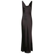 Zwarte Maria Jurk Norma Kamali , Black , Dames