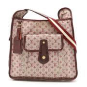 Pre-owned Canvas handbags Louis Vuitton Vintage , Pink , Dames