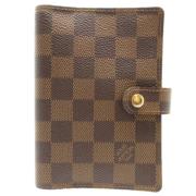 Pre-owned Canvas wallets Louis Vuitton Vintage , Brown , Dames