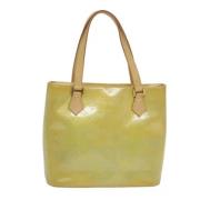 Pre-owned Leather shoulder-bags Louis Vuitton Vintage , Beige , Dames