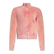 ‘F-Kinigli’ velours sweatshirt Diesel , Pink , Dames