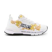 Witte Sneakers met Dynamische Zool Versace Jeans Couture , Multicolor ...