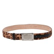 Pre-owned Fabric belts Dolce & Gabbana Pre-owned , Brown , Dames