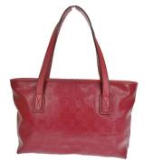 Pre-owned Leather shoulder-bags Gucci Vintage , Red , Dames