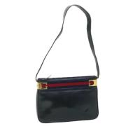 Pre-owned Leather crossbody-bags Gucci Vintage , Black , Dames