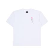 Kamifuji T-Shirt Wit Edwin , White , Heren