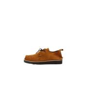 Bruine Suède Derbies Yogi Footwear , Brown , Heren