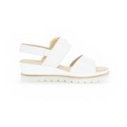 High Heel Sandals Gabor , White , Dames