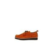 Bruine Suède Derbies Yogi Footwear , Brown , Heren