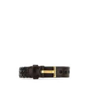 Stijlvolle Armband Tom Ford , Brown , Heren