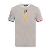 Logo T-shirt voor heren Dolce & Gabbana , Gray , Heren