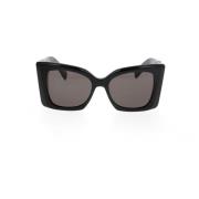 Stijlvolle zonnebril Saint Laurent , Black , Unisex