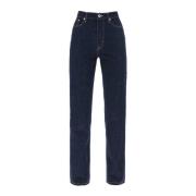 Donker gewassen jeans met contraststiksels Kenzo , Blue , Dames