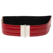 Pre-owned Leather belts Dolce & Gabbana Pre-owned , Red , Dames