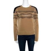 Pre-owned Knit tops Louis Vuitton Vintage , Brown , Dames