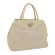 Pre-owned Fabric prada-bags Prada Vintage , Beige , Dames