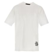 Stijlvolle T-shirts Dsquared2 , White , Heren