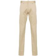 Beige Broeken voor Heren Dsquared2 , Beige , Heren