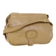 Pre-owned Leather celine-bags Celine Vintage , Beige , Dames