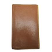 Pre-owned Leather wallets Hermès Vintage , Brown , Dames
