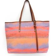 Pre-owned Canvas totes Jimmy Choo Pre-owned , Orange , Dames
