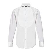 Katoenen shirt Emporio Armani , White , Heren