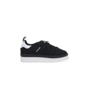 Zwarte lage sneakers van Moncler Genius x adidas Moncler , Black , Dam...