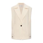 ‘Karine’ loszittende vest IRO , Beige , Dames