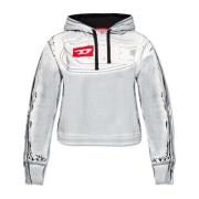 ‘F-Carlye’ cropped hoodie Diesel , Gray , Dames