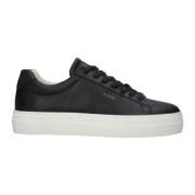 Zwarte Vegan Lage Sneaker Blackstone , Black , Dames