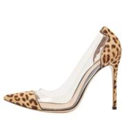 Pre-owned Fabric heels Gianvito Rossi Pre-owned , Beige , Dames