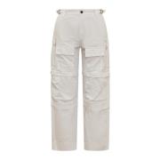 Julia Ripstop Cargo Broek Darkpark , White , Dames