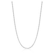 Stainless Steel Paperclip Chain Necklace Nialaya , Gray , Heren
