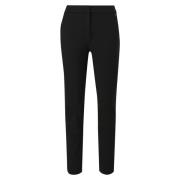 Slim-fit Trousers Comma , Black , Dames