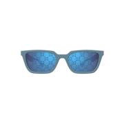 Blauwe zonnebril voor vrouwen Gucci , Blue , Dames