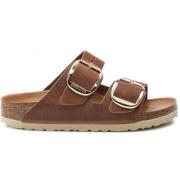 Grote Gesp Sandalen Birkenstock , Brown , Heren