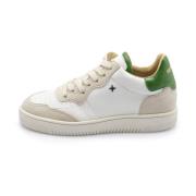 Witte/Groene Sneaker oor Heren Newlab , White , Heren