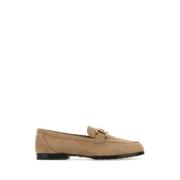 Cappuccino Suede Loafers Tod's , Brown , Dames