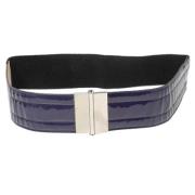 Pre-owned Leather belts Dolce & Gabbana Pre-owned , Purple , Dames