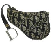 Pre-owned Canvas clutches Dior Vintage , Black , Dames