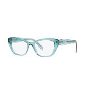 Kristallen Pauw Brillenmontuur Prada , Green , Dames