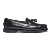 Zwarte platte schoenen Sebago , Black , Dames