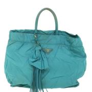 Pre-owned Fabric handbags Prada Vintage , Blue , Dames