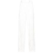 Jagger Wijde Broek The Attico , White , Dames