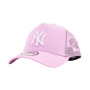 Stijlvolle Trucker Cap voor modebewuste vrouwen New Era , Pink , Dames