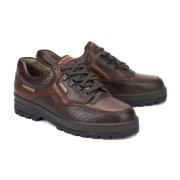 Waterdichte Herenschoenen met Veters Mephisto , Brown , Heren